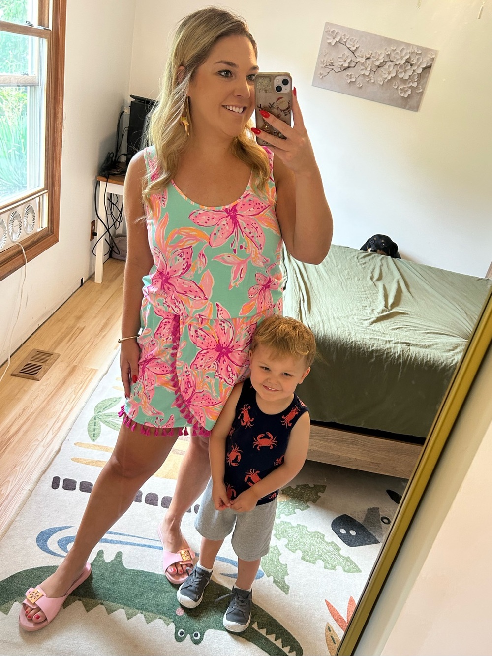 🩷🌸🩵Worn 1x Lilly Pulitzer Jarrett romper